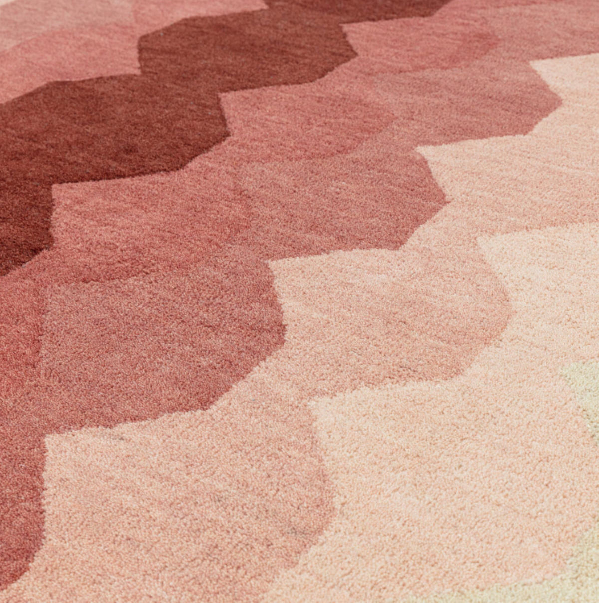 TEPPICH modern handgetuftet KERNEL Rosa 200 x 290 cm - Pink, Naturmaterialien (200/290cm) - Novatrend