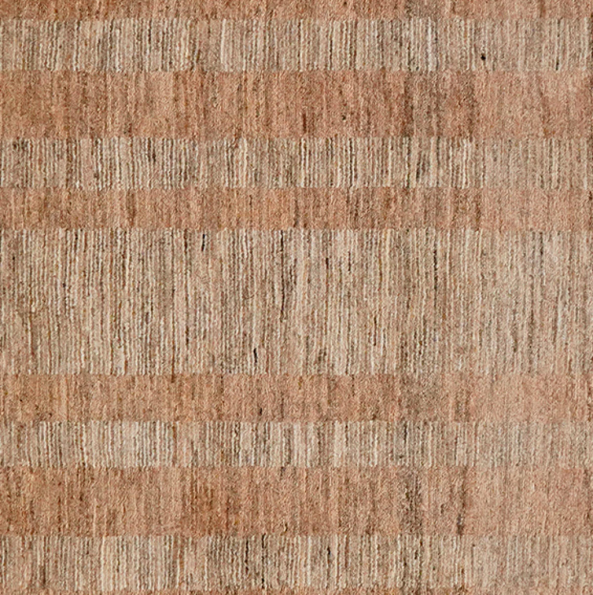 TEPPICH Rizbaf Braun 197/82 cm Schurwolle - Braun, Textil (82/197cm) - Looma