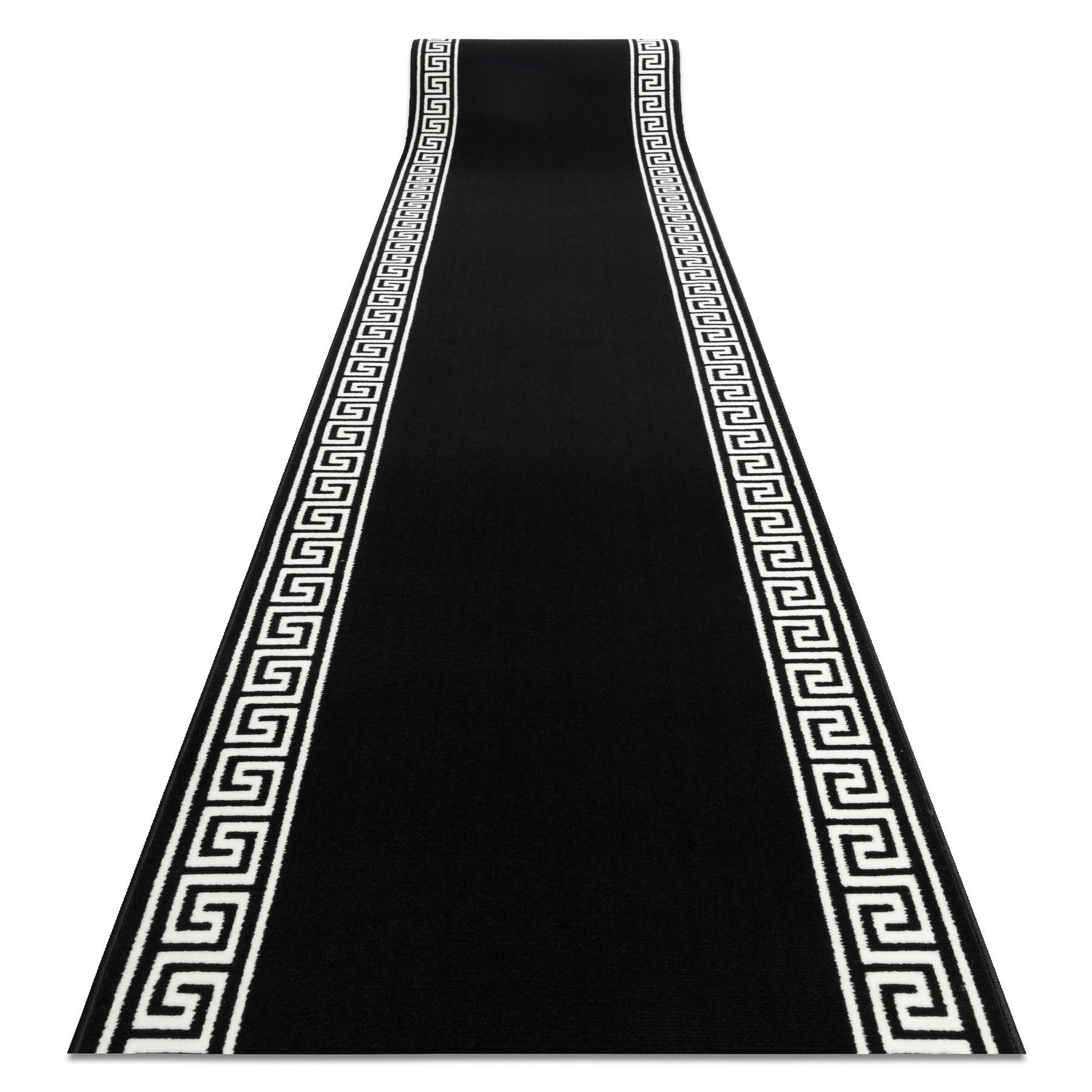 rugsX Läufer Schwarz 70x140 cm