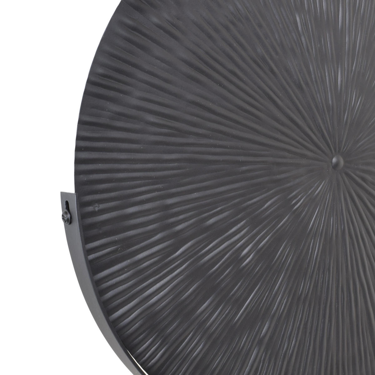 ORNAMENT Burst Schwarz - Schwarz, Metall (36/53/7cm) - LOFT42