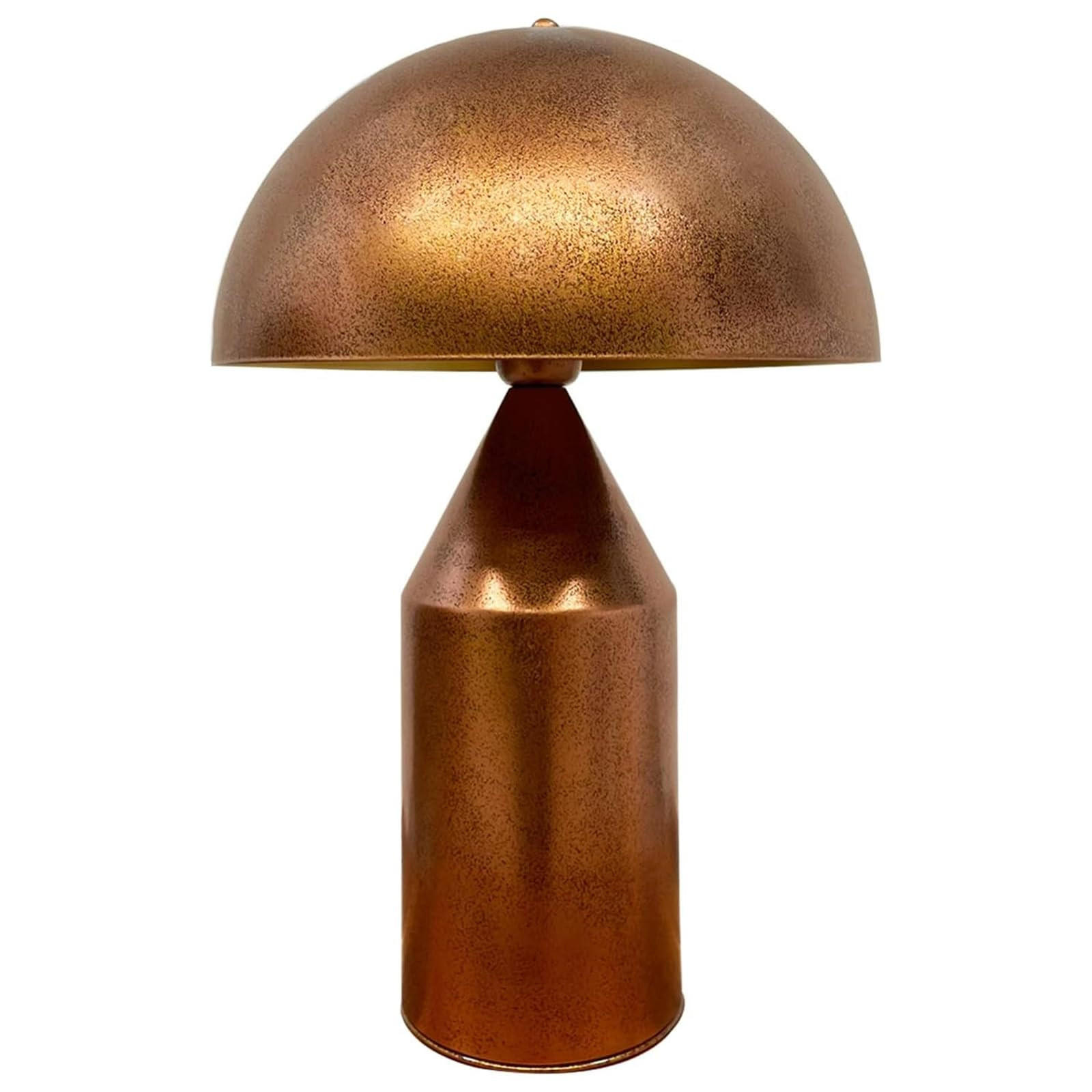 TISCHLEUCHTE Pilzlampen 50/30 - Kupferfarben, Metall (30/50cm) - Bamyum