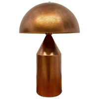TISCHLEUCHTE Pilzlampen 50/30 - Kupferfarben, Metall (30/50cm) - Bamyum