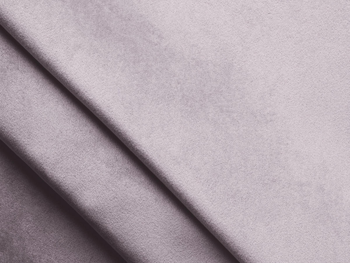 POUF Samt Stoff Violett - Lila/Flieder, Kunststoff/Textil (92/40/48cm) - Makamii