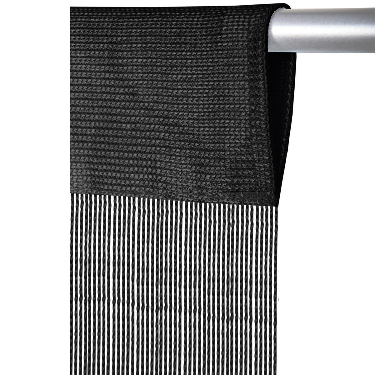 FADENVORHANG 90 cm x 240 cm Fadengardine (Weiß) Ideal als Insektenschutz oder Raumteiler - Weiß, Textil (90/240cm) - Bestlivings