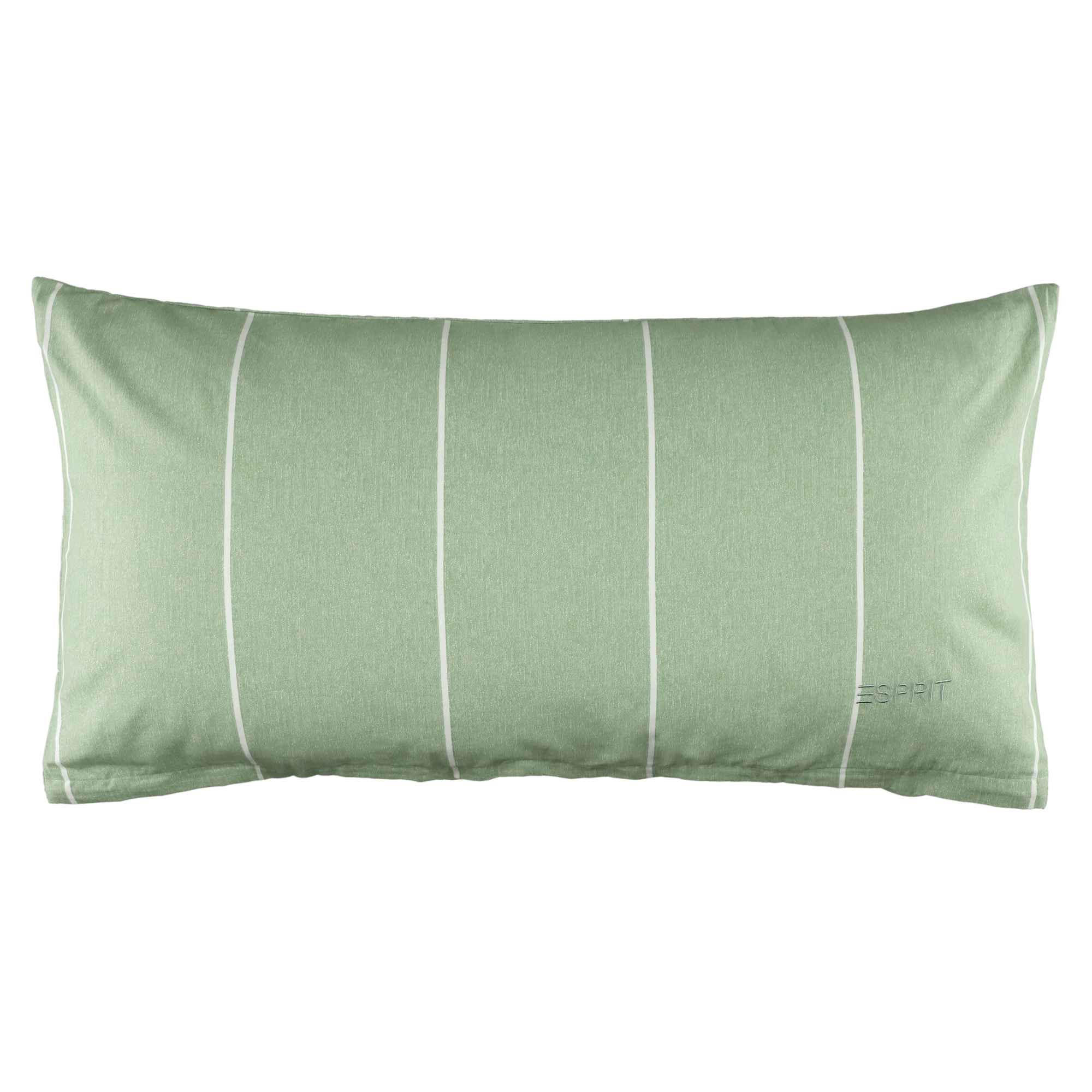 RENFORCÉ KISSENBEZÜGE HARPLINES - Grün, Textil (40/80cm) - Esprit