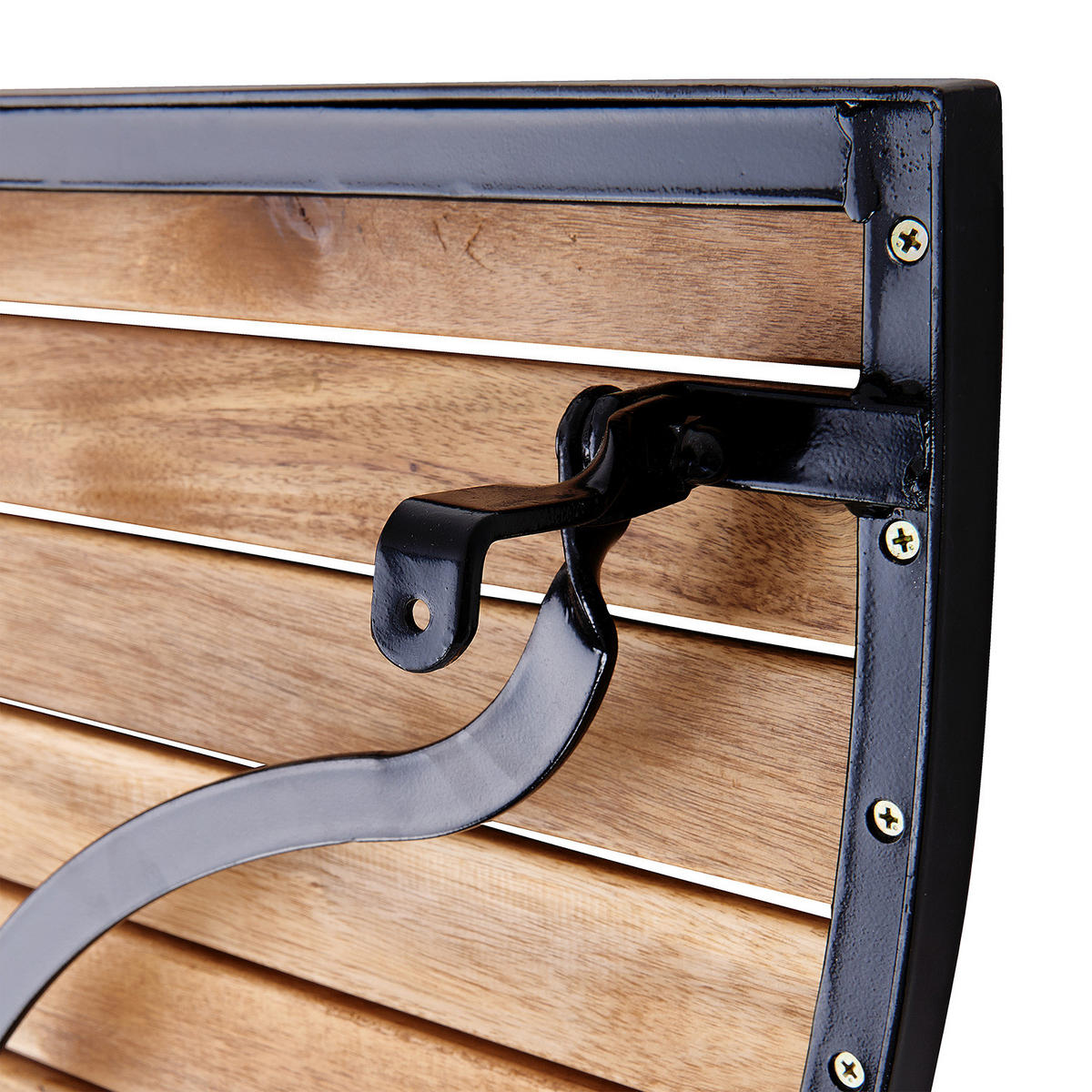 GARTENTISCH Parklife - Schwarz, Metall (54/85/75cm) - Butlers