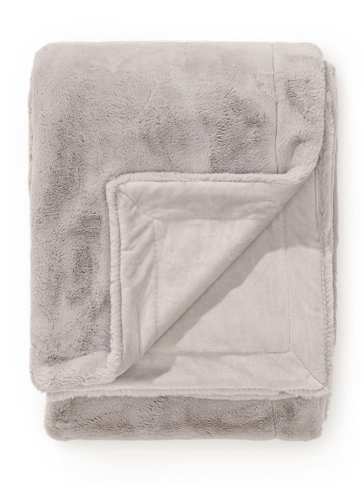 KUSCHELDECKE Dave Grau 150x200 cm - Grau, Textil (150/200cm) - benuta Nest