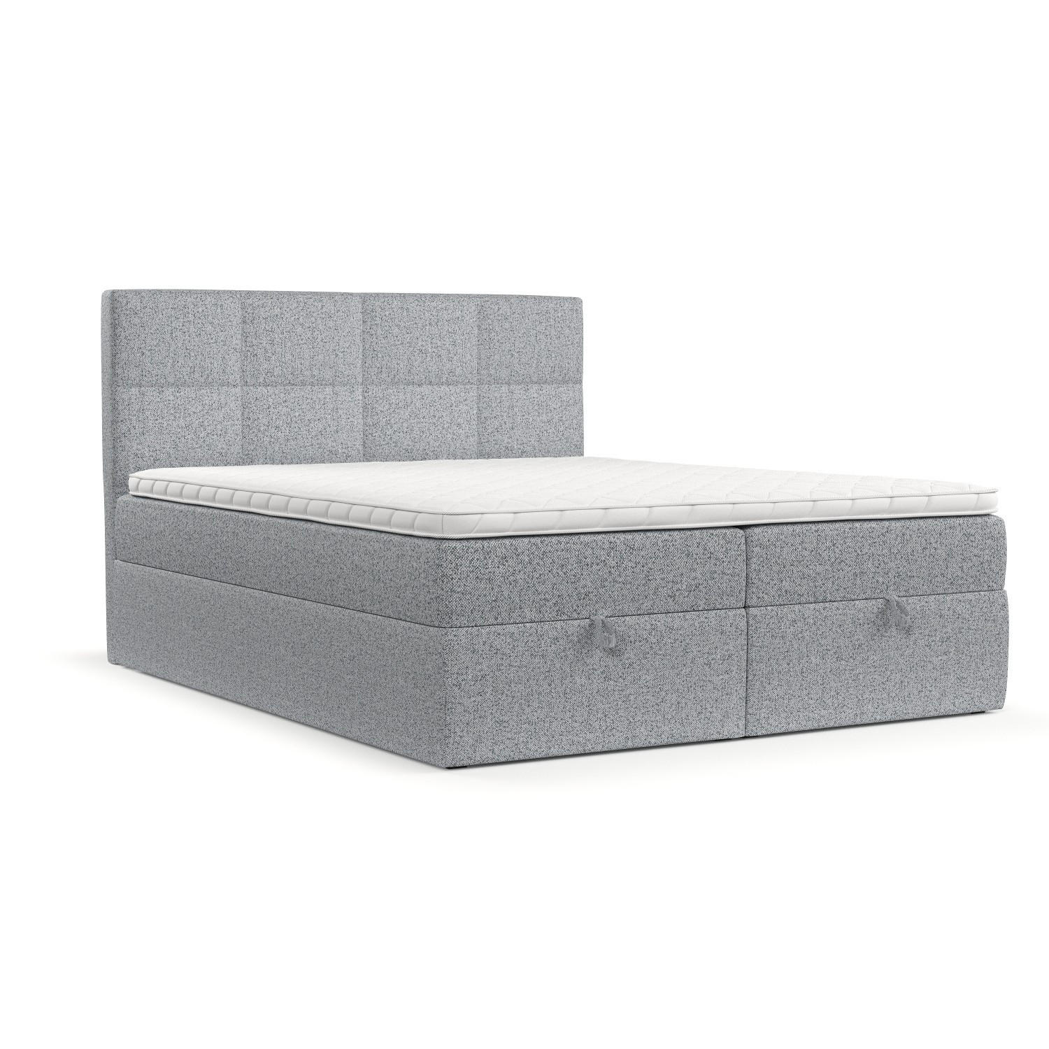 AltaBeds Boxbett Grau 180x200 cm