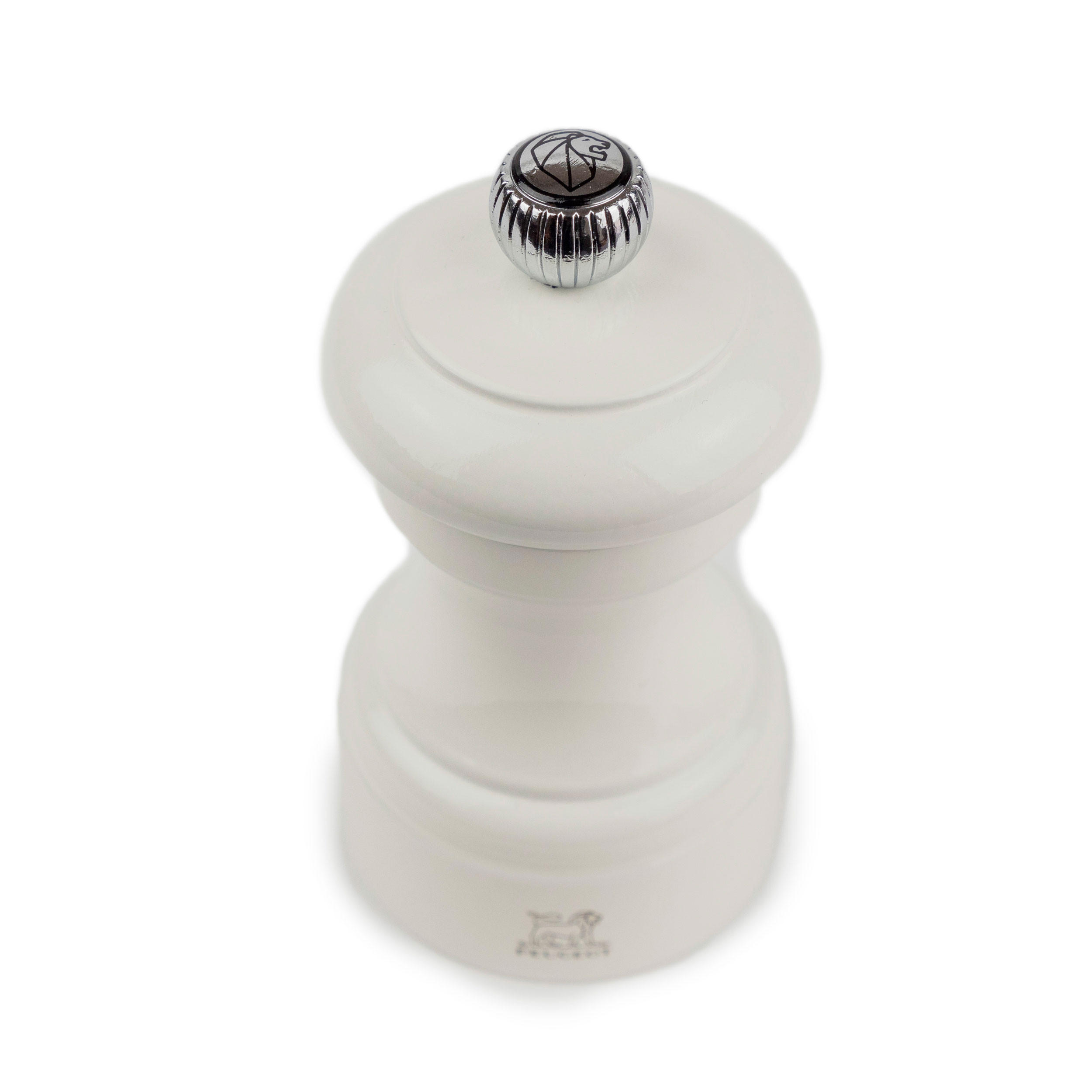 PFEFFERMÜHLE Bistro 10cm Buchenholz Ecru Stahlmahlwerk - Weiß, Holz (5.3/10/5.3cm) - PEUGEOT