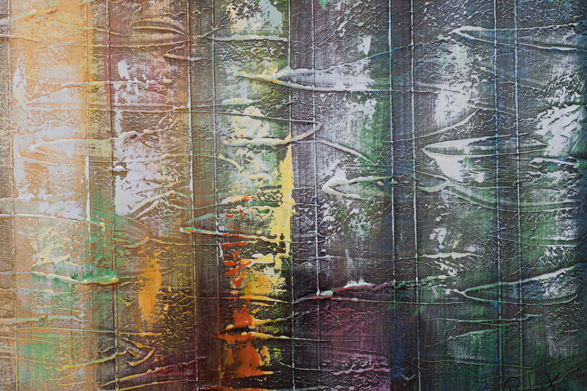 ÖLGEMÄLDE 120/60 cm - Multicolor, Holz/Textil (1.88/60cm) - KUNSTLOFT