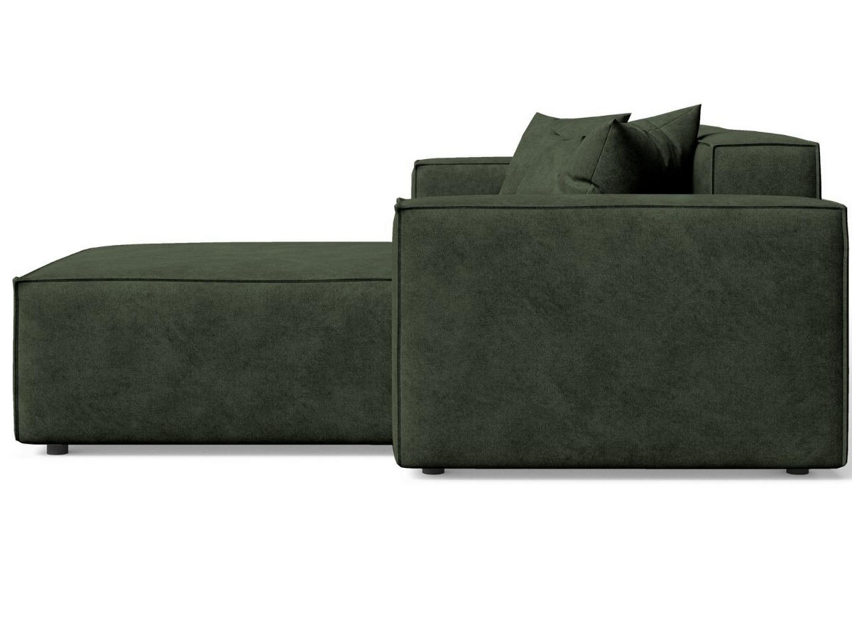 ECKSOFA Arizona Grün Rechts - Grün, Holz/Textil (265/180cm) - Graingold
