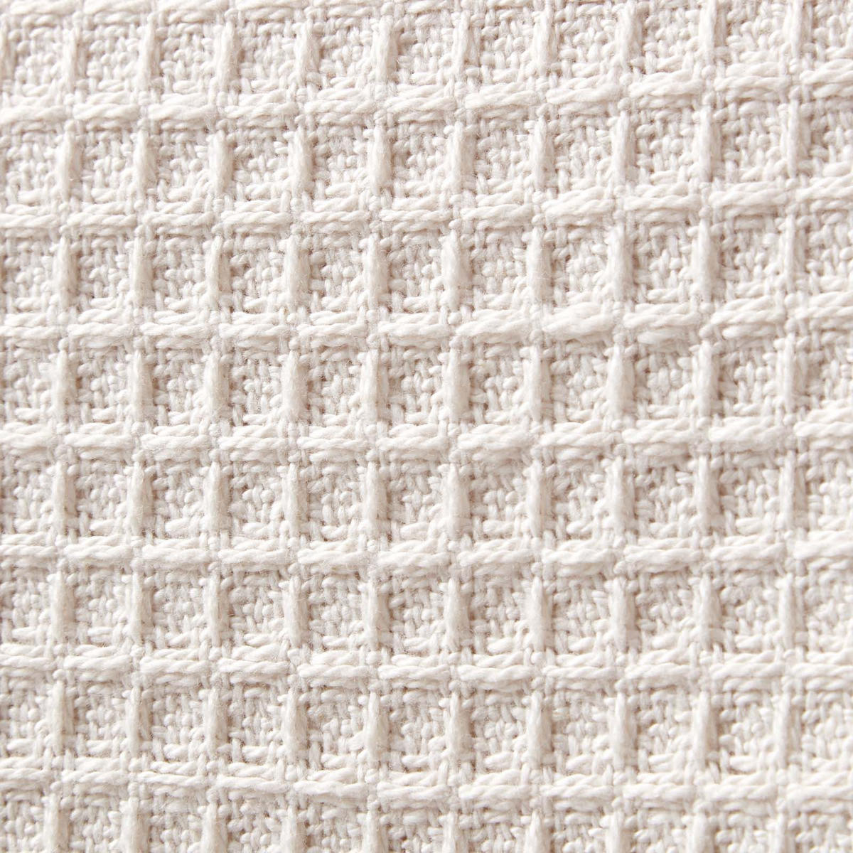 BABYDECKE Waffelpiqué 125/150 cm, Bio-Baumwolle - Naturfarben, Textil (125/150cm) - Homescapes