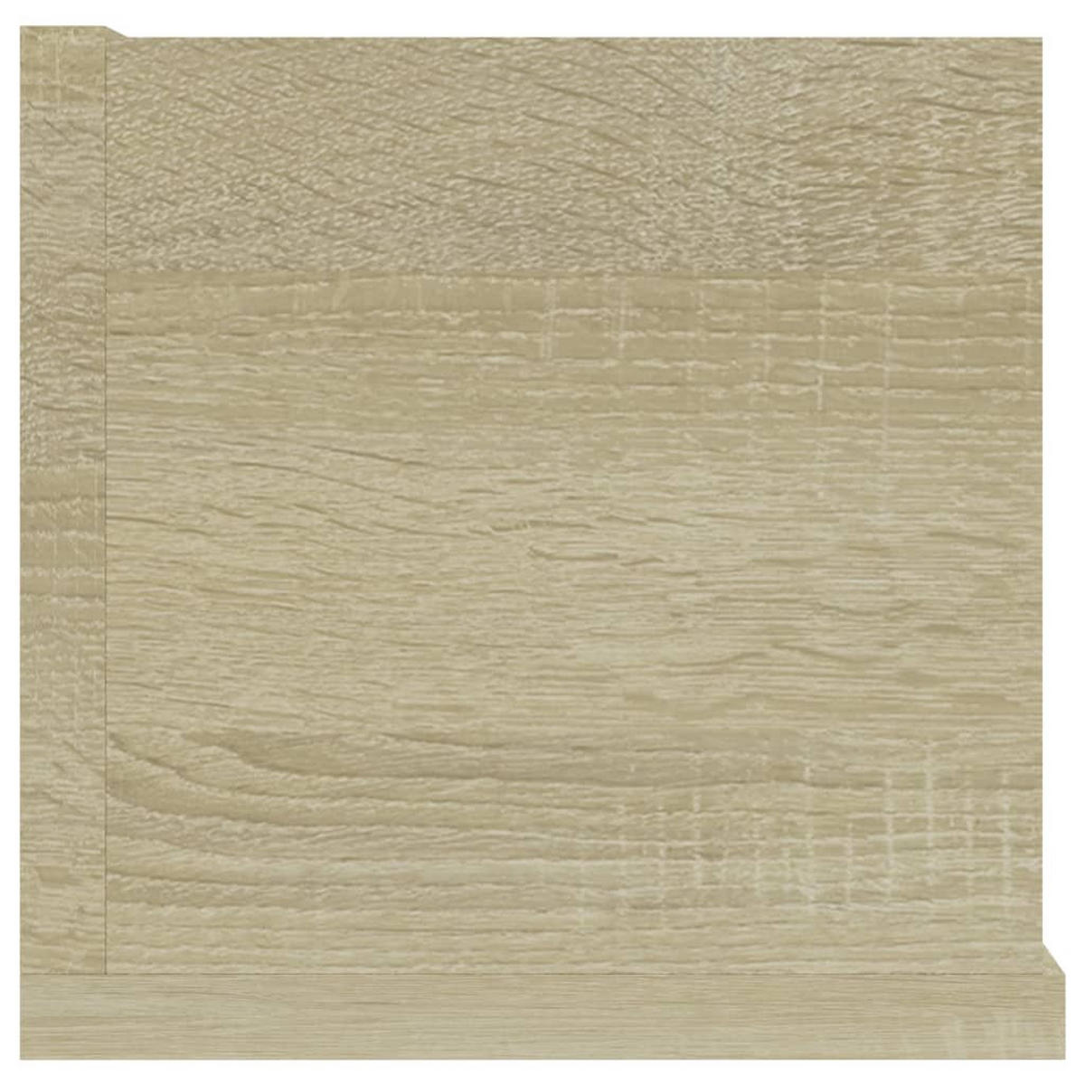 CD-WANDREGAL Sonoma-Eiche 100/18/18 Cm Holzwerkstoff - Beige, Holzwerkstoff (18/18/100cm) - vidaXL
