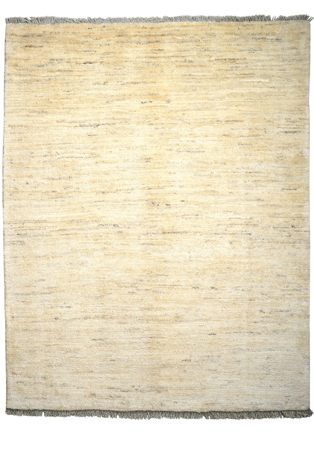 GABBEH-TEPPICH handgeknüpft Beige 190/152 cm Schurwolle - Beige, Textil (152/190cm) - Looma