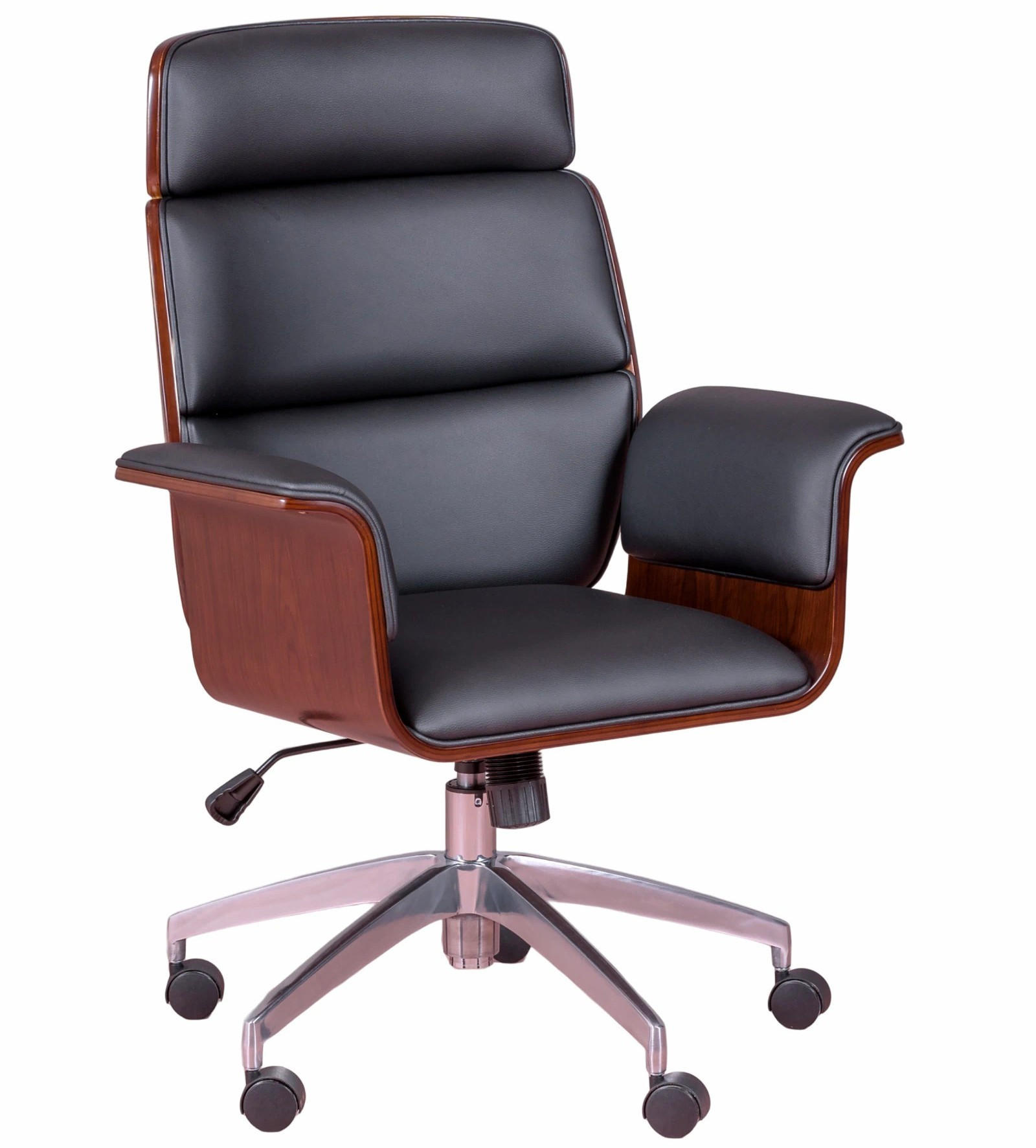 CHEFSESSEL Holz Schwarz - Schwarz, Holz (69/100/47cm) - Nest Dream