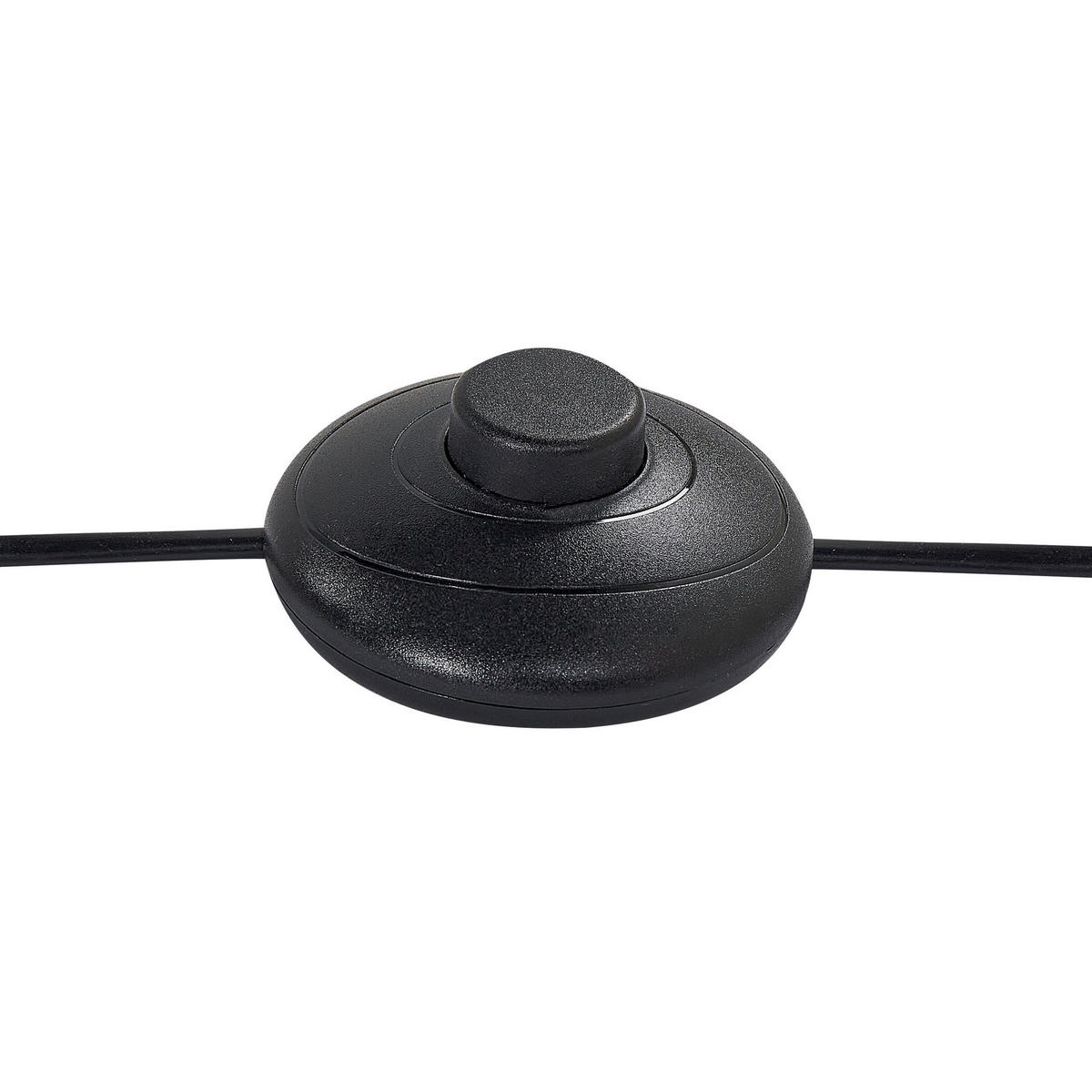 STEHLAMPE Weiß/Schwarz Jikawo - Schwarz/Weiß, Metall (25/25/161cm) - Beliani
