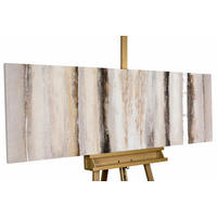 ÖLGEMÄLDE 150/50 cm - Beige/Braun, Holz/Textil (150/50cm) - KUNSTLOFT
