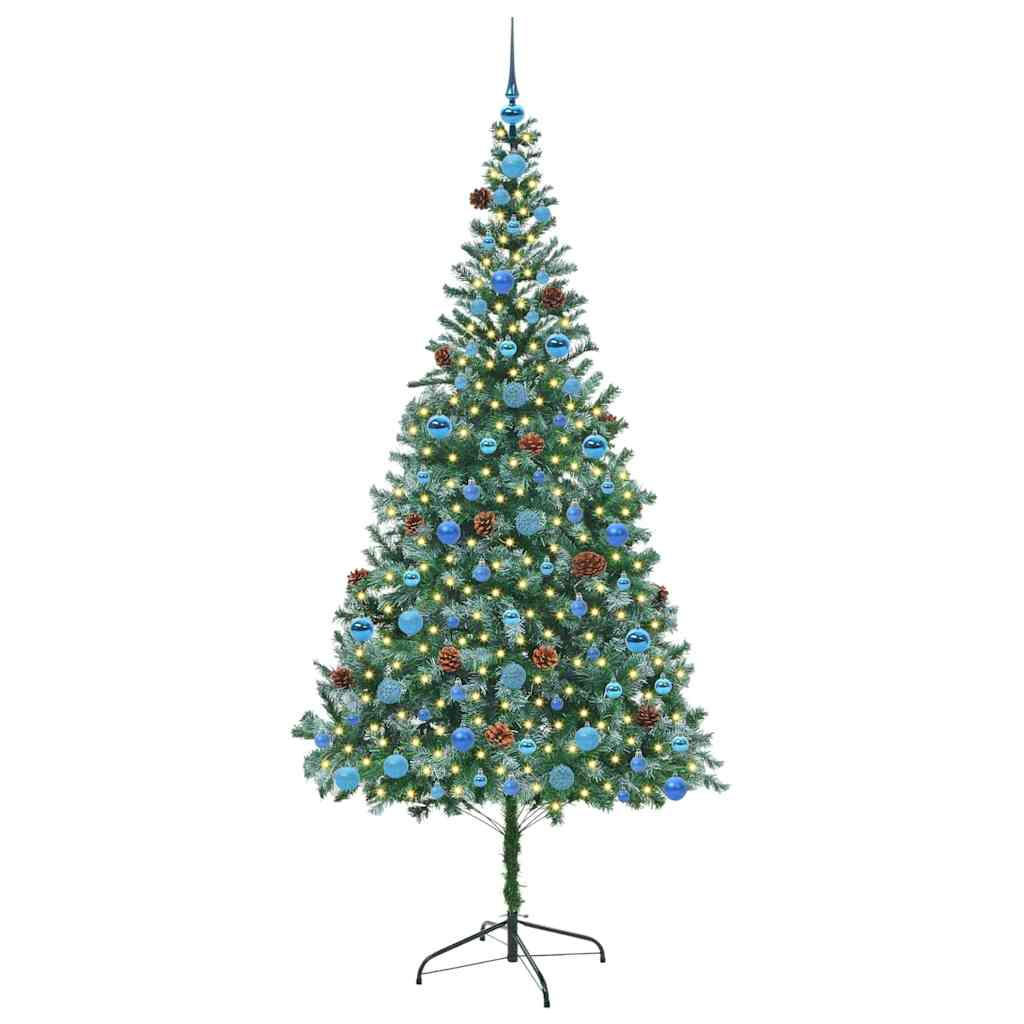 vidaXL Weihnachtsbaum Grün 210 cm