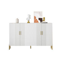 SIDEBOARD 160/35/100 cm Weiß aus Spanplatte mit verstellbaren Einlegeböden - Weiß, Holzwerkstoff (35/100/160cm) - OKMYHOME