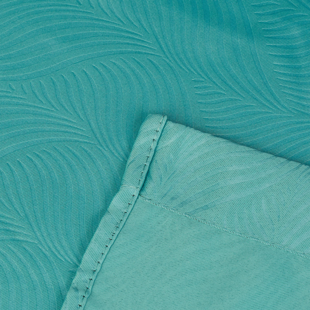 2XZÁVESY - tyrkysová, kov/textil (135/245/0.5cm) - Relaxdays