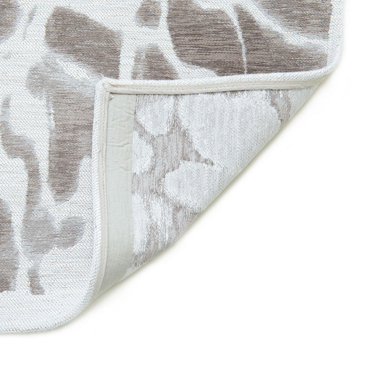 TEPPICH Flachgewebe GRAVEL Grau 140 x 200 cm - Grau, Textil (140/200cm) - Novatrend