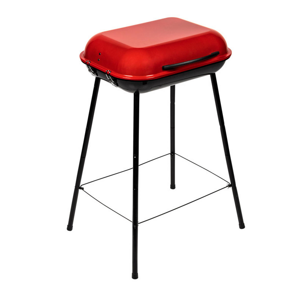 HOLZKOHLEGRILL Schwarz - Schwarz, Metall (42/79/54cm)