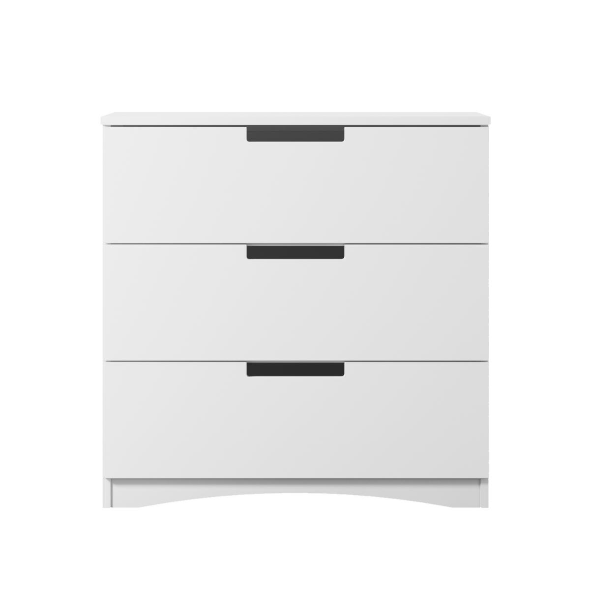 KOMMODE CLASSIC Weiß 80/80/41 - Weiß, Holzwerkstoff (80/80/41cm) - RAUMHIRSCH FURNITURE