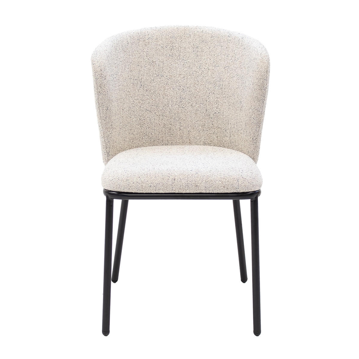 ESSZIMMERSTUHL 2er Set 2er Set aus Stoff, beige - Beige, Textil (54/80/50cm) - Giga Meubel