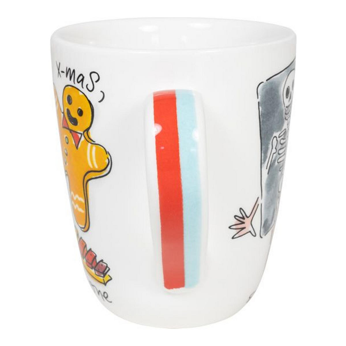 BECHER Liebesbrief X in Bunt - 350 ml - Multicolor, Keramik (0.35L) - Blond Amsterdam