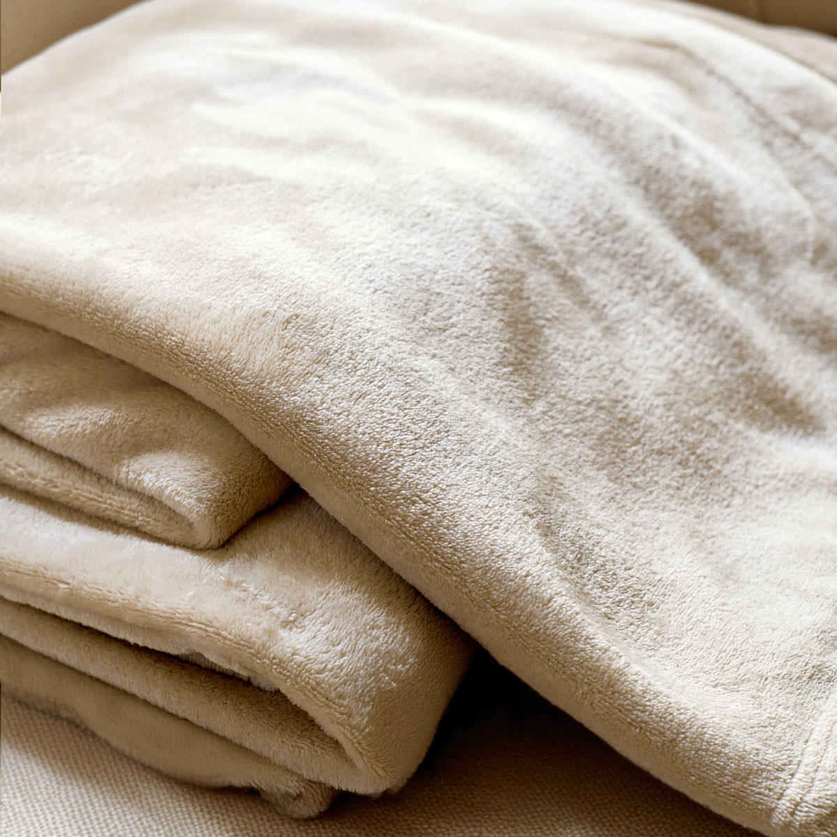 DECKE Rote beige 150/200 cm - Beige, Textil (150/200cm) - Homla