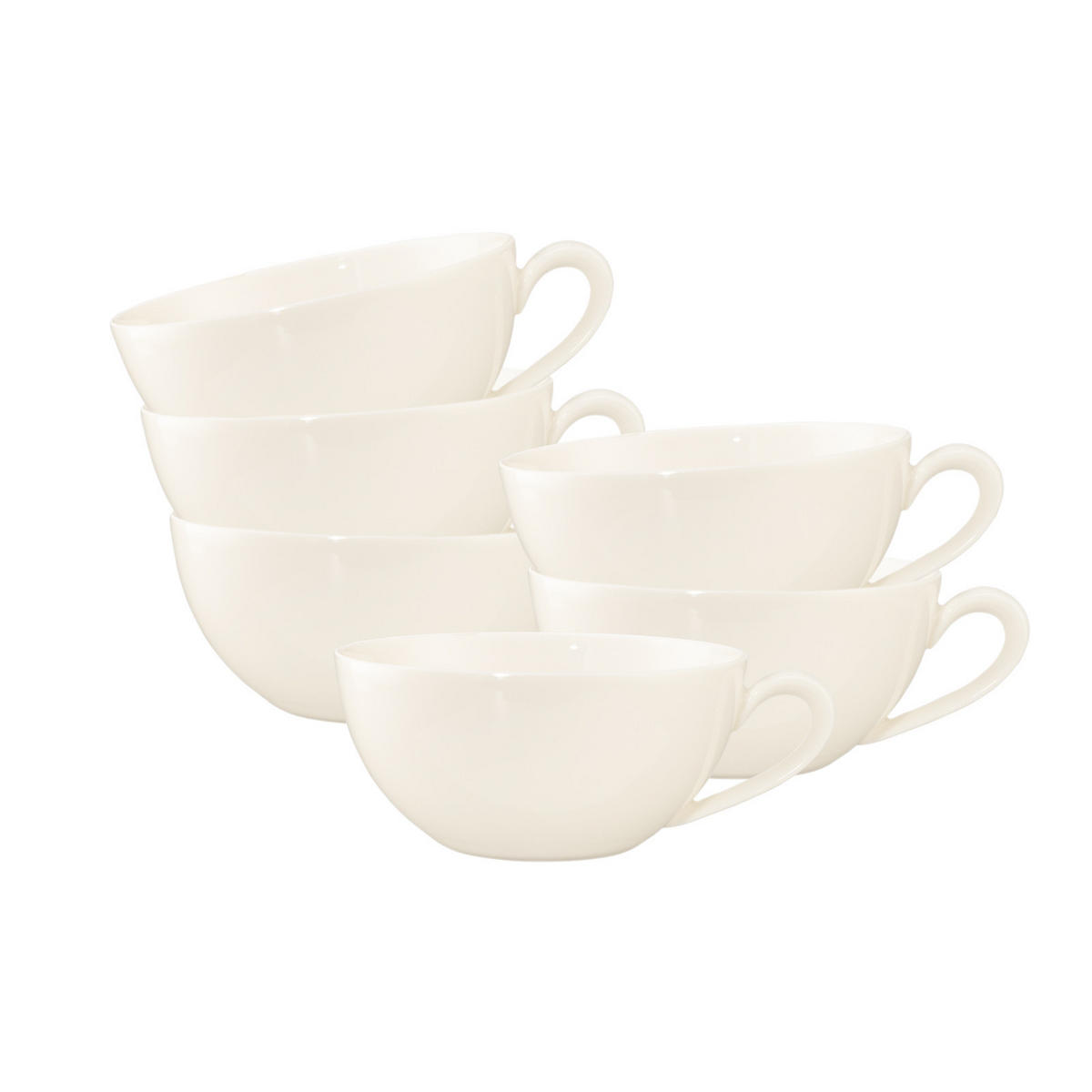 TEETASSEN Savona Fine Diamond creme 170 ml - Creme, Keramik (0.17L) - Seltmann Weiden