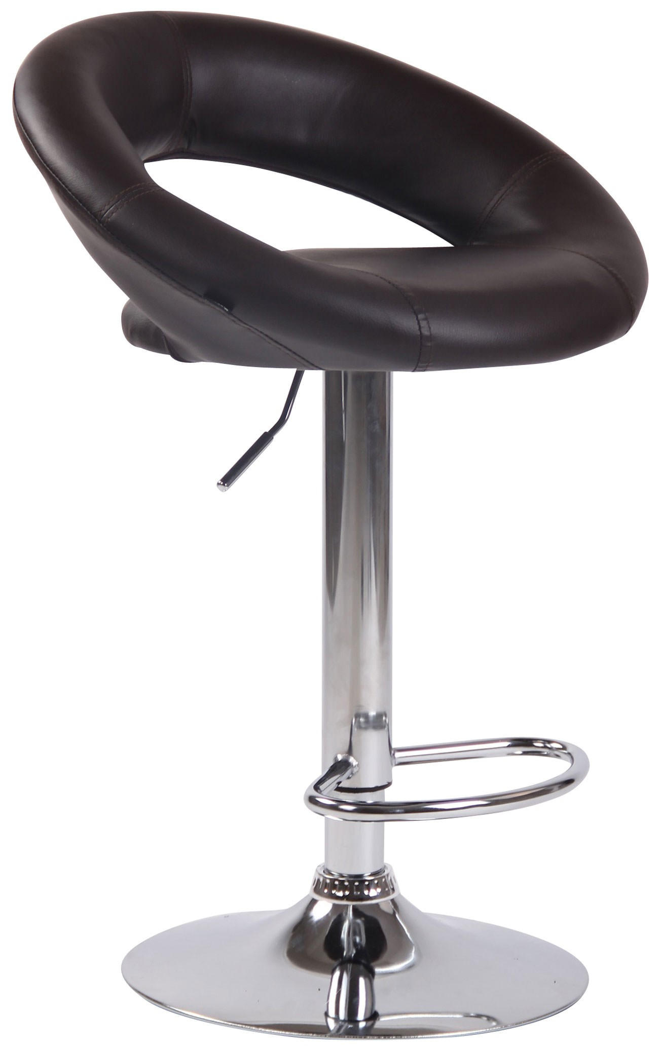 furnicato Barhocker Braun 53x80x47 cm