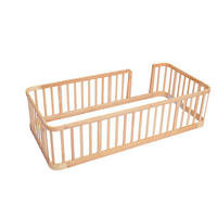 BODENBETT 90/200 cm DE-33064 modular und sicher Natur - Naturfarben, Holzwerkstoff (90/200cm) - ComfortXL