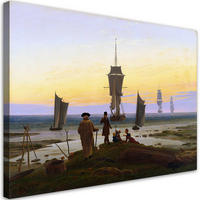 WANDBILD die stadien des lebens caspar david friedrich - Multicolor, Textil (60/40cm) - Feeby