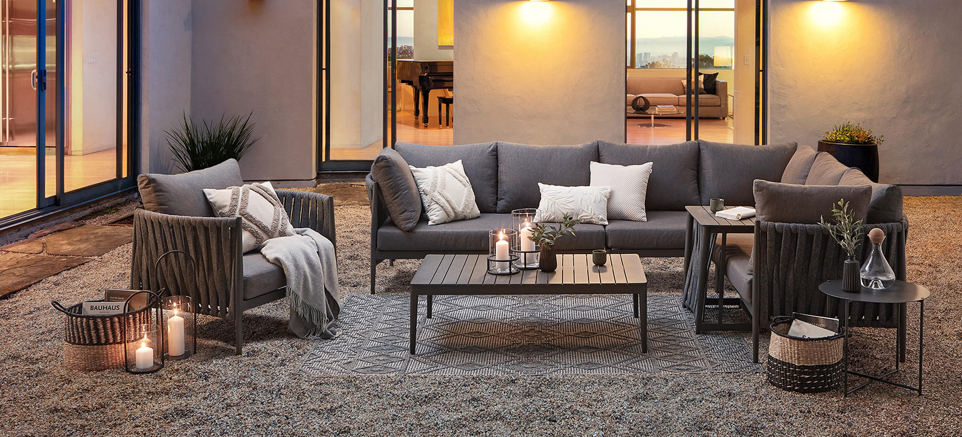 Zahradní sedací souprava inspirace