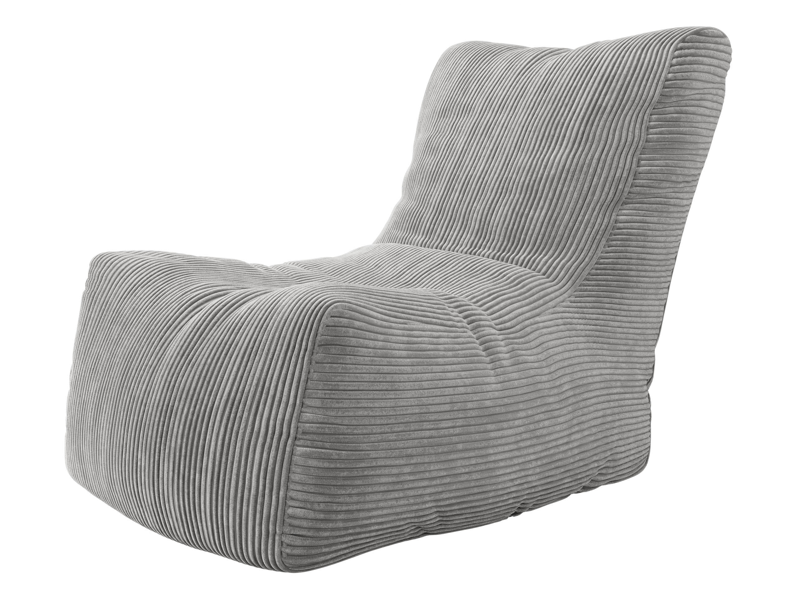 SITZSACK Rest Cord - Grau, Textil (80/90/100cm) - MIRJAN24