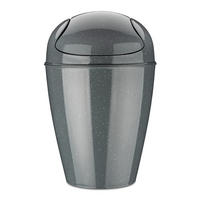 MÜLLEIMER Del 12 l 29/29/44,5 cm - Anthrazit, Kunststoff (29/44.5/29cm) - KOZIOL