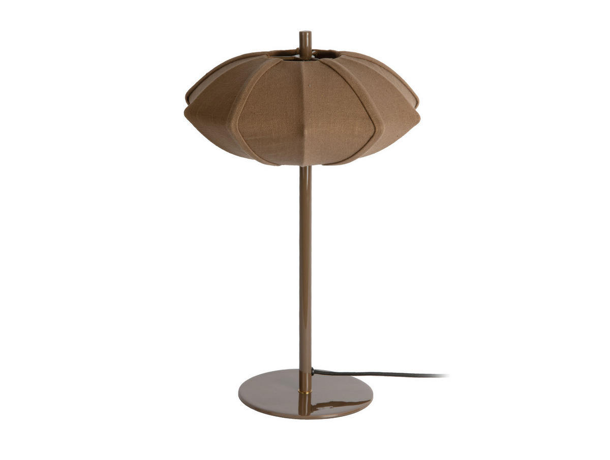 TISCHLAMPE Paris Disc - Braun - 49 cm - Multicolor, Metall (17.5/34/49cm) - Leitmotiv