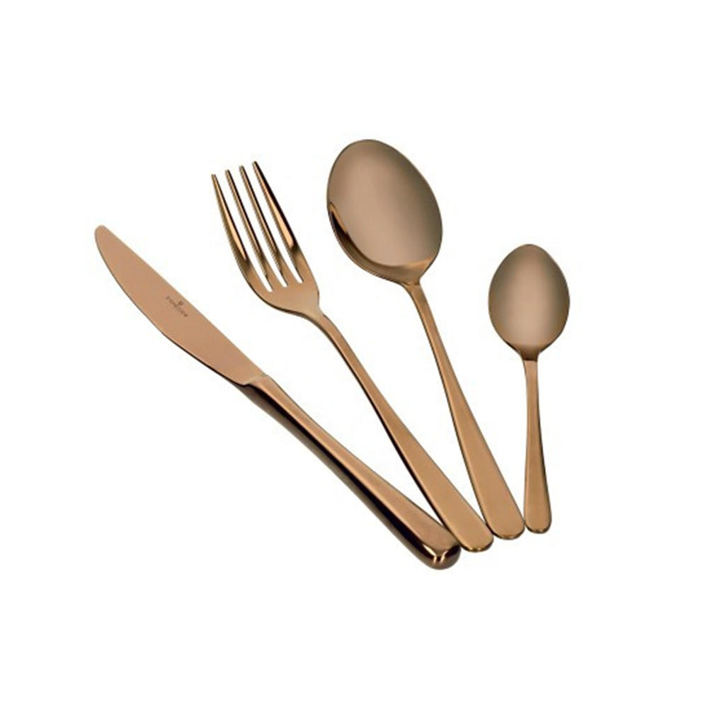 BESTECKSET Vesper Copper 27/25/4.5 cm Metall - Kupferfarben, Metall - Mondex