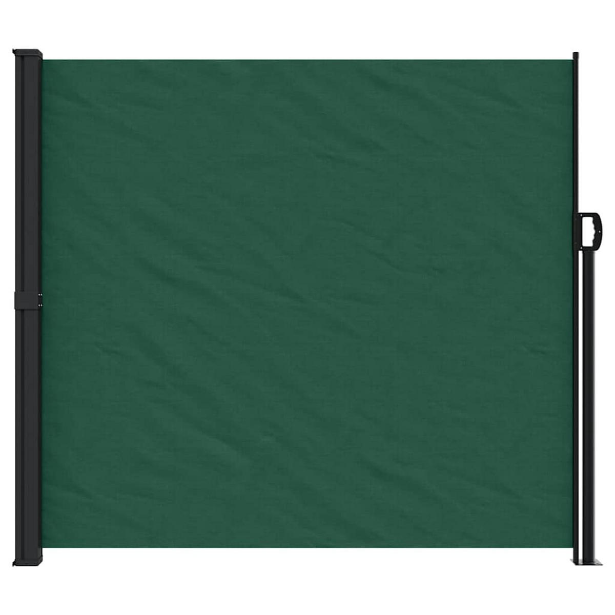 SEITENMARKISE Ausziehbar Dunkelgrün 180/600 Cm - Grün, Textil (180/600cm) - vidaXL