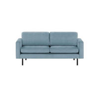 2,5-PERSONEN-SOFA Lioni-Kronos 31 - Hellblau, Holz/Textil (182/84/94cm)