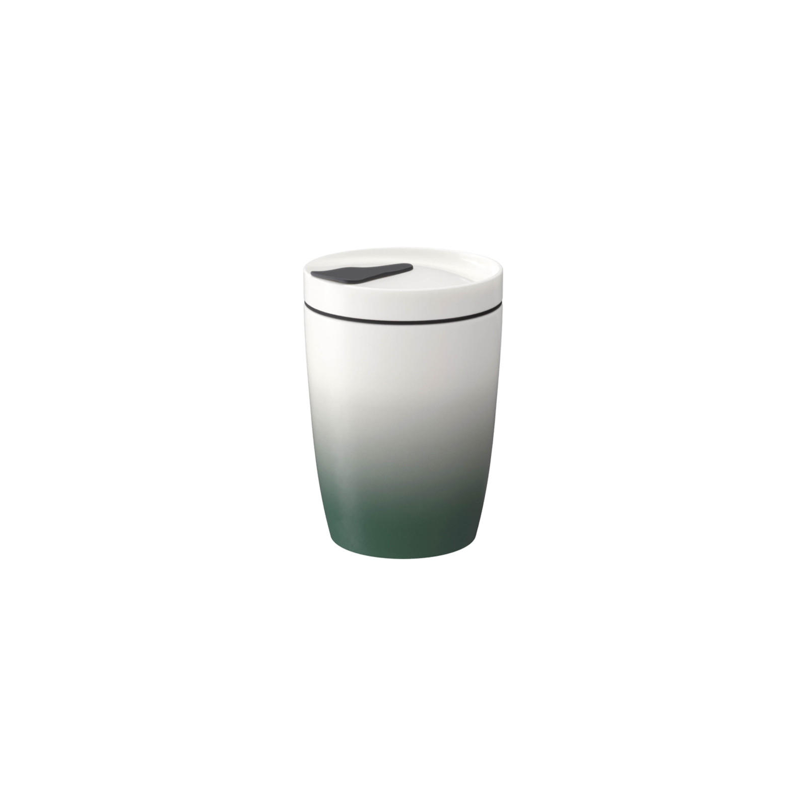 KAFFEEBECHER S Coffee To Go Green 290 ml - Grün, Keramik (0.29L) - like.Villeroy & Boch