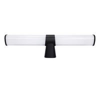 SPIEGELLEUCHTE Kiel 40/6.8/12.8 cm - Schwarz, Kunststoff (40/6.8/12.8cm) - Nettlife
