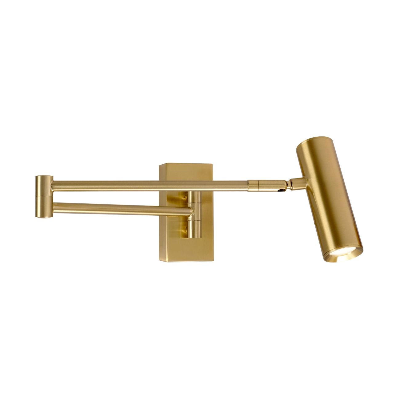 WANDLEUCHTE Rimio, Messing, 33cm - Goldfarben, Metall (33/12/33cm) - KOSILUM