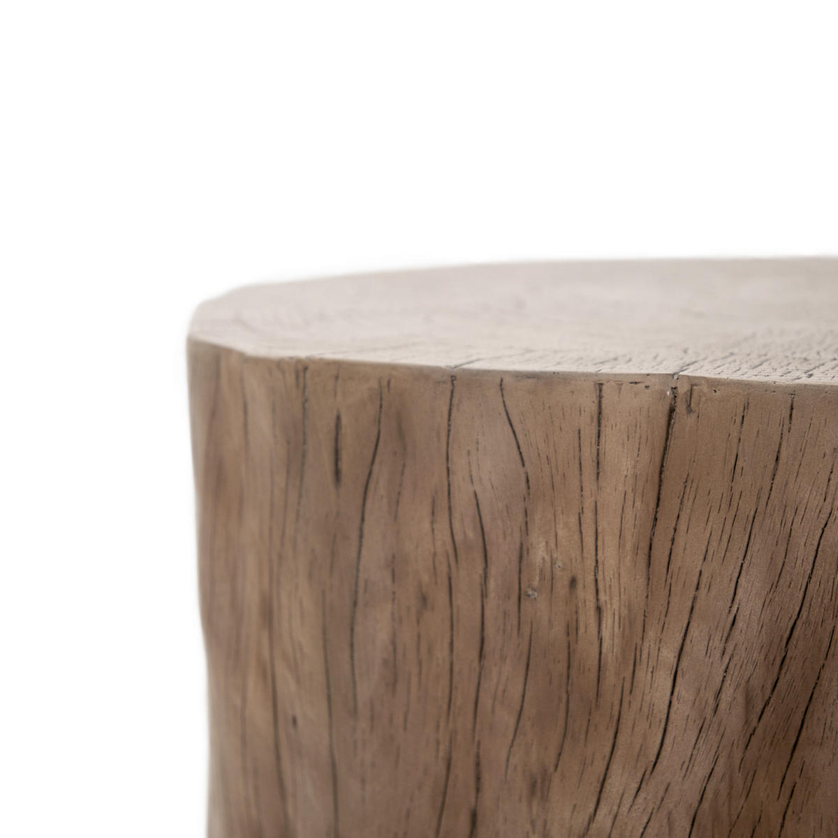 COUCHTISCH DAINTREE aus GF-Beton, Wetterbeständig, 106x100x36 cm - Rotbraun, Naturmaterialien (106/100/36cm) - Elementi