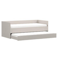 AUSZIEHBETT SIMO 90/200 cm in Kaschmir - Kaschmir, Holzwerkstoff (90/200cm) - Deine Möbel 24