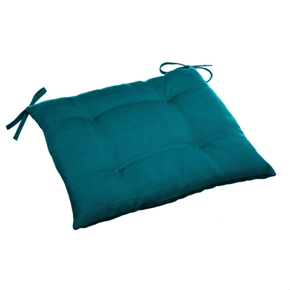 STUHLKISSEN Korai 40/40 cm - Türkis, Textil (40cm)