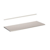 KUCHYŇSKÁ PRACOVNÍ DESKA R-Line, satén, 160 cm - béžová, kompozitní dřevo (160/2.8/60cm) - Vicco