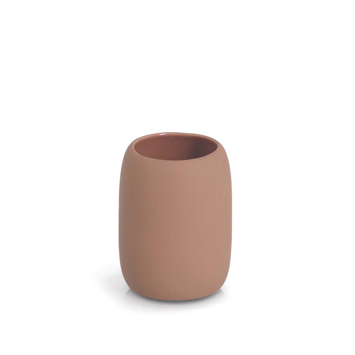 BADACCESSOIRES - Keramik, Mocca, 3-teiliges Set - Mokka, Keramik (8.8/13.7/8.8cm) - Zeller Present