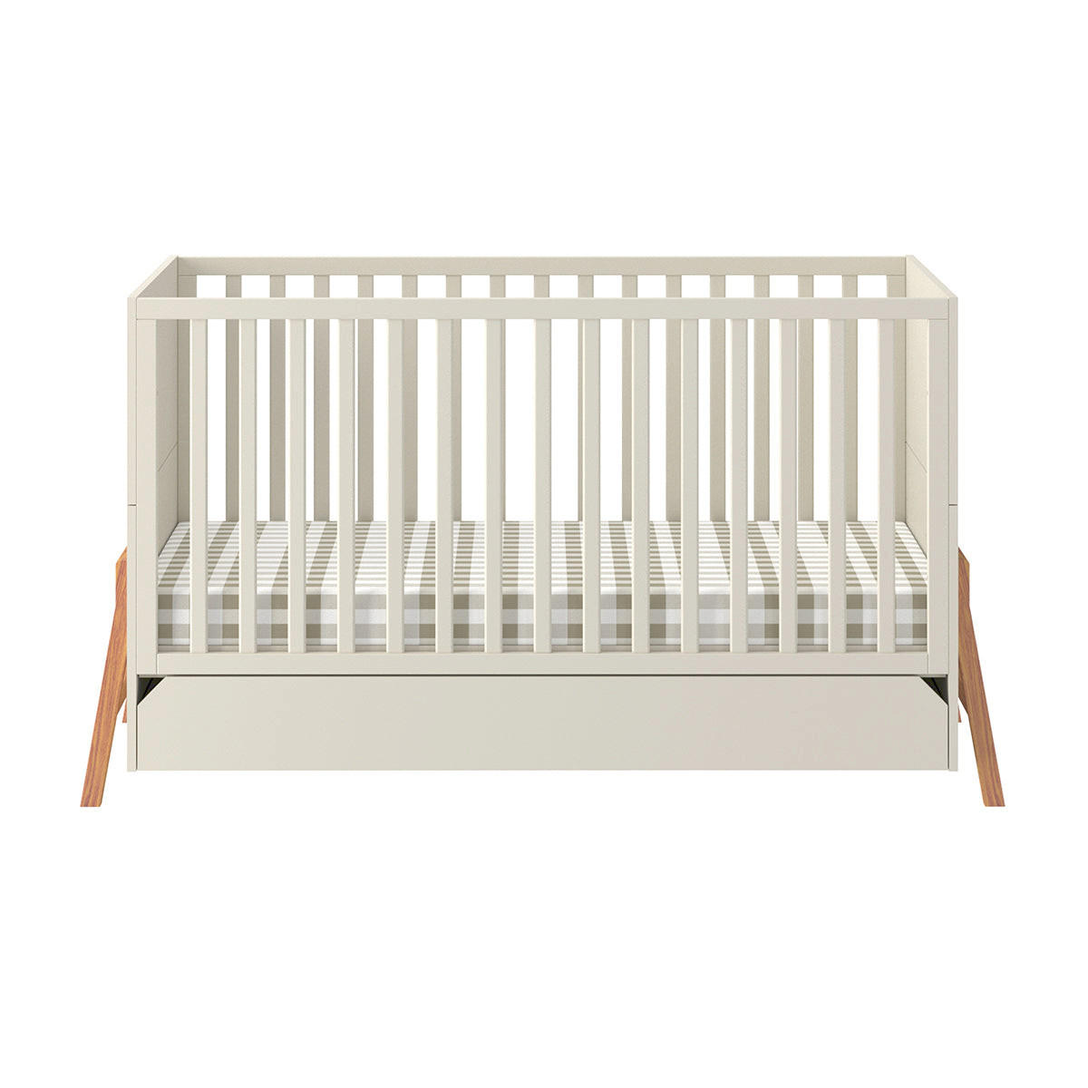 GITTERBETT 70/140 Kaschmir - Kaschmir, Holzwerkstoff (70/140cm) - Petits-meubles